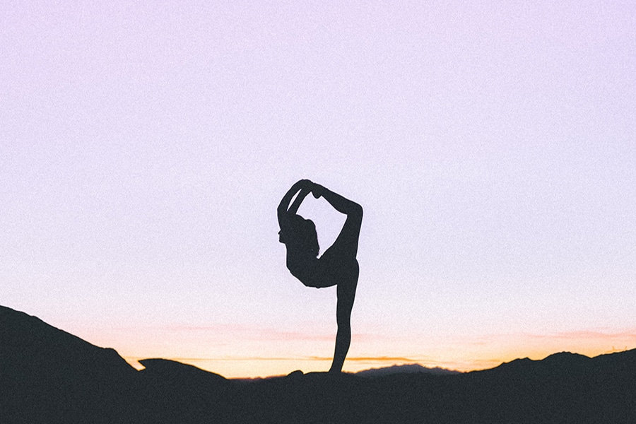 yoga at sunrise - representing flexibile billing